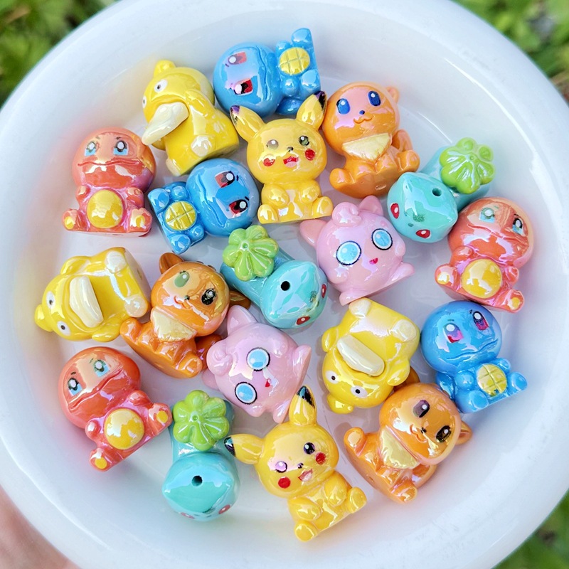 Penn Reel Fierce - 10PCS Pokemon Charmander Pikachu Squirtle PVC
