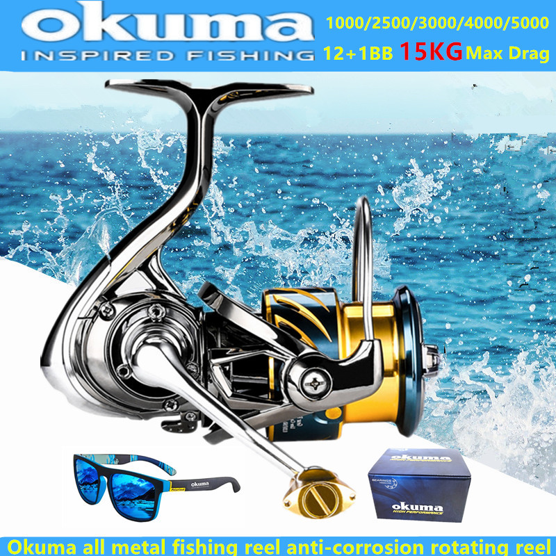Okuma All Metal Fishing Reel 1 - Daiwa Reel Fuego ulasan dan harga