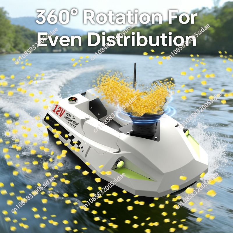 360 Degree Rotatable Rechargea - Fishing Boat Anchor Winch ulasan dan harga