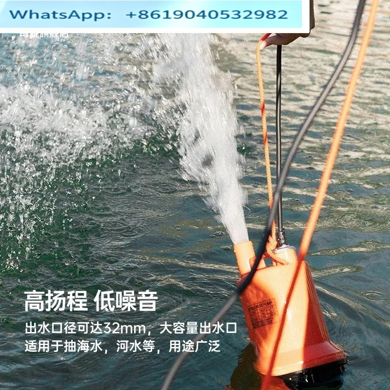 Marine bilge pump 12V24v DC su - Fishing Boat Bilge Pump ulasan dan harga